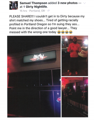 Illustration for article titled Black Man Files $500,000 Lawsuit Against Portland Bar That Denied Him Entry for Wearing 'Too Many' Necklaces